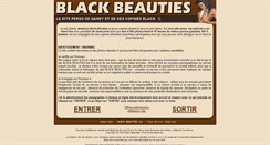 Desktop Screenshot of blackbeauties.net