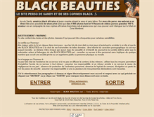 Tablet Screenshot of blackbeauties.net